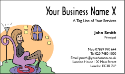 Business Card Design 204 for the Designer Industry.