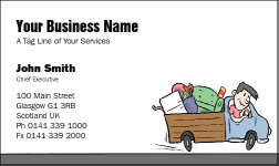 Business Card Design 35 for the Rubbish Removal Industry.