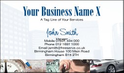 Business Card Design 559 for the HR Industry.