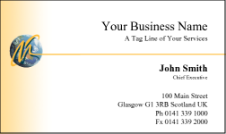 Business Card Design 10 for the HR Industry.