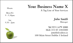 Business Card Design 493 for the Medical Industry.