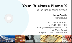 Business Card Design 183 for the IT Industry.