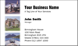 Business Card Design 9 for the Insurance Industry.