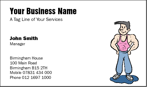 Business Card Design 201 for the Personal Training Industry.