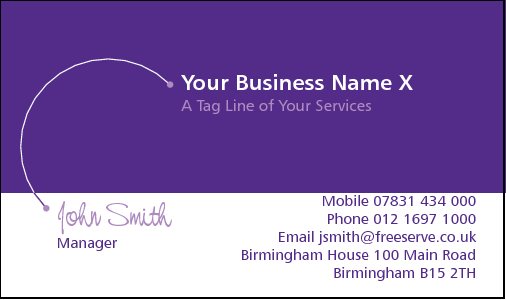 Business Card Design 1991