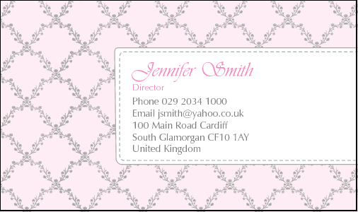 Business Card Design 3495