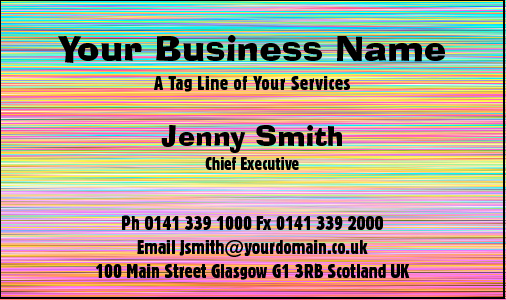 Business Card Design 3207