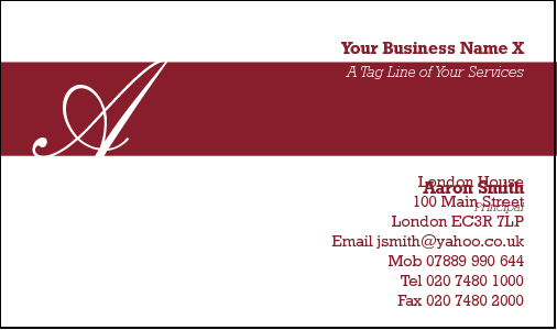 Business Card Design 2158