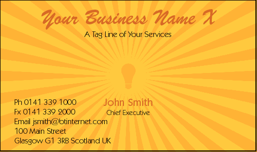 Business Card Design 1293