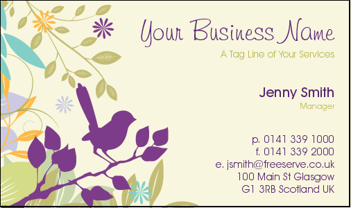 Business Card Design 3473