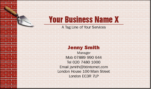 Business Card Design 831
