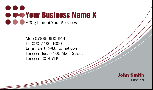 Business Card Design 1443