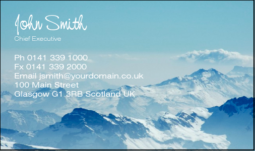 Business Card Design 1906