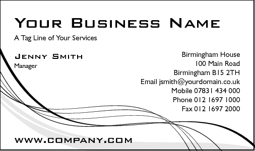 Business Card Design 2242