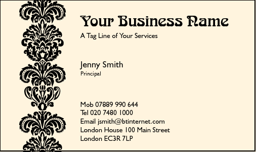 Business Card Design 2638