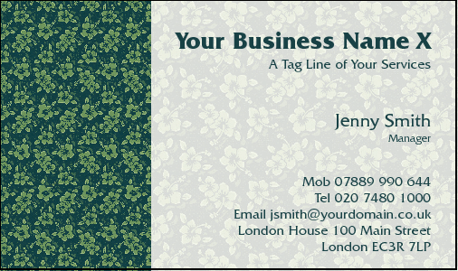 Business Card Design 1989