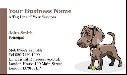 Business Card Design 3944