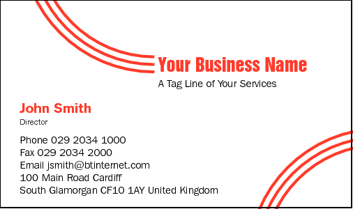 Business Card Design 2168