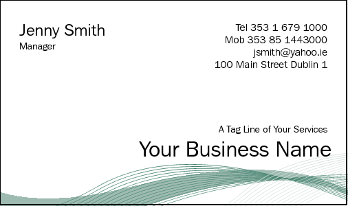 Business Card Design 3612