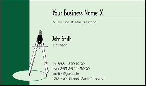 Business Card Design 1100