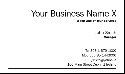 Business Card Design 178