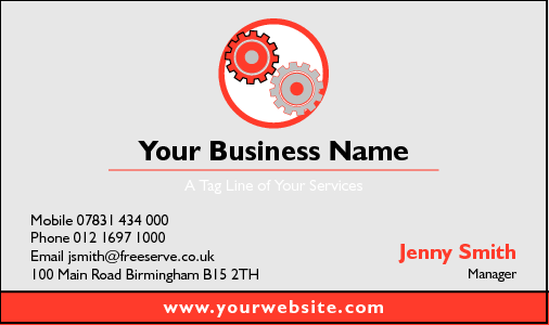 Business Card Design 2913